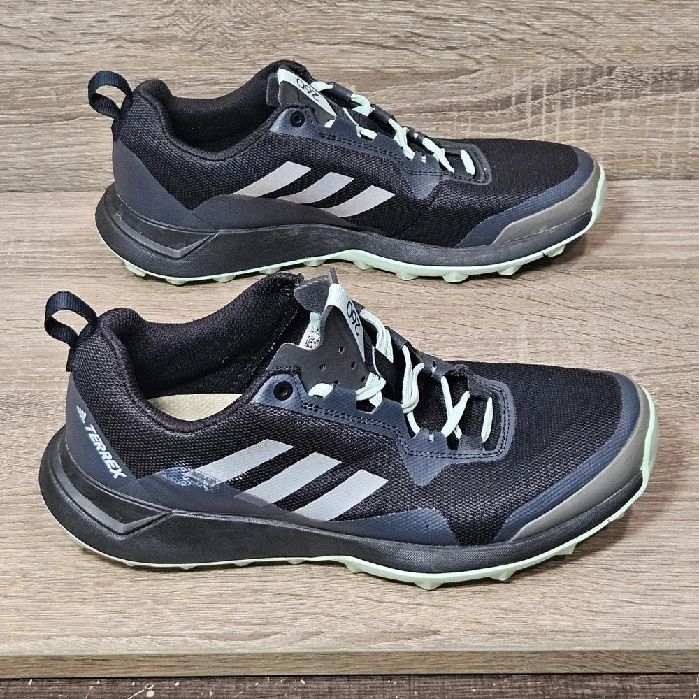Adidas Terrex Speed Flow 260 Trail Running Shoes Black Mint Green Womens Sneaker